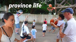 Playing Basketball With The Locals in Batangas Province [upl. by Steele232]