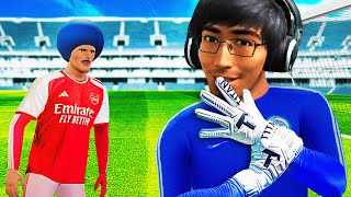 O MELHOR GOLEIRO da MINHA RUA  Pro Soccer Online 02 [upl. by Ahsitra]