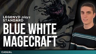 Budget Standard Blue White Magecraft  LVD Arena MTG [upl. by Corene]