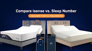 How is an isense mattress different than a Sleep Number mattress [upl. by Avlis]