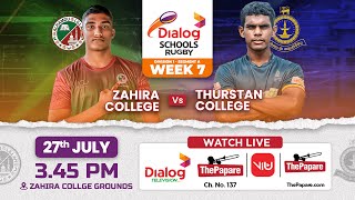 Zahira College vs Thurstan College  Dialog Schools Rugby League 2024 [upl. by Erlene]