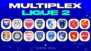 🔴 MULTIPLEX LIGUE 2 J8  NIMES  BASTIA GF38  PARIS FC CAEN  ASC NIORT  LE HAC  🔴 L2 Live [upl. by Meisel]