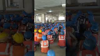 Safety officer speech about health and safety to construction workers [upl. by Cassidy713]