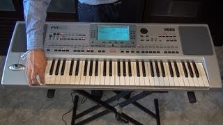 KORG PA 50 professional arranger synth performing House music in Full HD 3D [upl. by Wilterdink112]