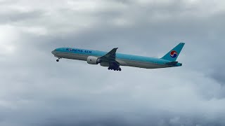 6 Minutes of SeaTac International Airport Takeoffs 51824 [upl. by Abehs954]