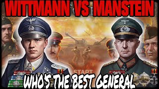 WITTMANN VS MANSTEIN Whos Is The Best Tank General [upl. by Arlette632]