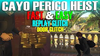 March 2024 Fast and Easy Way To Do Cayo Perico Heist Replay Glitch Door Glitch GTA Online Update [upl. by Leahciam]