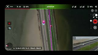 litchi app with dji mini 2 focus mode poi [upl. by Odell]