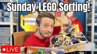 Sunday LEGO Sorting Livestream [upl. by Nireves]