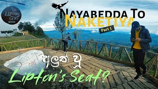 Liptons Seat🍃 Haputale  Nayabedda  Naketiya  Koslanda  Lipton CeylontaTea  Gopro  Vlog 240 [upl. by Atela]