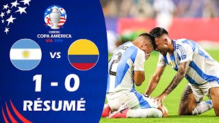 Résumé du match Argentine 10 Colombie  FINALE  Copa América 2024™ [upl. by Ulla506]