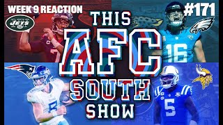 E171 Wk 9 Reaction  This AFC South Show afcsouth nfl reaction duuuval titans colts texans [upl. by Eliseo]