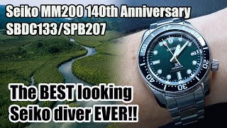 Seiko Marinemaster 200  140th Anniversary Iriomote Island  SBDC133  SPB207 full review [upl. by Aig]