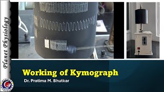 Working of SherringtonStarling drum  Kymograph  Effect of speed on normal cardiogram [upl. by Eissel744]