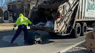 JRM ￼roaring RD packing post rainstorm trash [upl. by Azila]