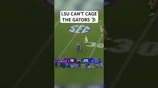 Florida RB Jadan Baugh with the 55YD TD run to put away LSU 😤 shorts [upl. by Ynoyrb]