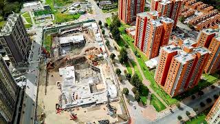 Sobrevolando la Colina Bogotá Colombia proyectos de Vivienda [upl. by Nek546]