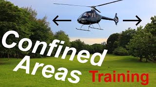 Confined Area Helicopter Training  Cabri G2 [upl. by Rennane589]