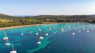 Île de Porquerolles  The Secret Island  4K DJI Drone Footage [upl. by Teiluj]