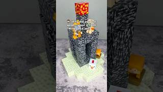 Building your nether fortress Minecraft Viral [upl. by Arrak]