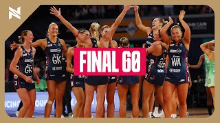 Vixens vs Fever Final 60  Suncorp Super Netball Preliminary Final [upl. by Nylssej]