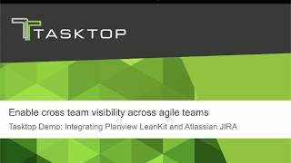 Tasktop Hub Demo Planview LeanKit and Atlassian Jira [upl. by Stirling673]