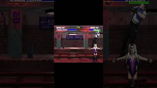 Sindel backwards flight cancel umk3 mortal kombat retrogaming retro glitch combo wtf lol [upl. by Akinot990]