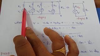 Millmans Theorem for DC network [upl. by Ecnirp]