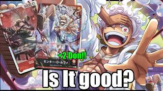 ST21 Worth Buying Leader Effect Revealed  One Piece Card Game Gear 5 EX Deck [upl. by Corine]