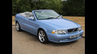 2004 Volvo C70 T GT Auto Convertible [upl. by Enineg]