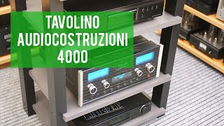 TAVOLINO PORTAELETTRONICHE HIFI Audiocostruzioni 40000 [upl. by Hemetaf]