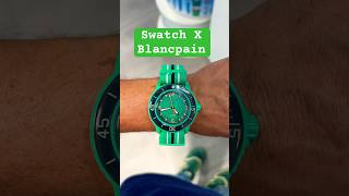 Blancpain × Swatch Bioceramic Scuba Fifty Fathoms Ocean Of Storms swatch blancpain automaticwatch [upl. by Aihsrop460]