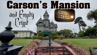 Eurekas Victorian Carson Mansion amp Empty Family Crypt amp Humboldt Bay Maritime Museum [upl. by Amary]