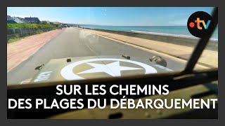 Sur les chemins des plages du Débarquement [upl. by Muraida]