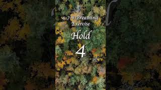 4 7 8 BREATHING EXERCISE 16 [upl. by Chainey313]