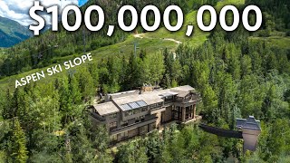 Touring the MOST EXPENSIVE Home in Colorado USA [upl. by Odlabu]