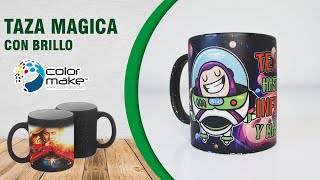 SUBLIMACIÓN DE TAZA MÁGICA CON BRILLO I COLOR MAKE [upl. by Sully]