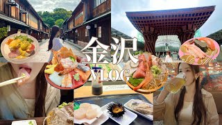 【金沢🍣】1泊2日🍵グルメ旅行♡兼六園🍡近江町市場🦪ひがし茶屋街🥞金沢城🏯 [upl. by Lenz654]