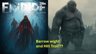 Hill Troll and Barrow Wights in the Rings of Power season 2  The Rings of Power [upl. by Lalib]