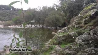 Garganta de Alardos piscinas naturales en Madrigal de la Vera [upl. by Claudian]