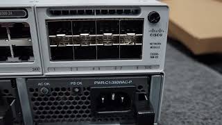 Cisco Catalyst C930024T with C9300NM8X cisco network networkdevices [upl. by Hsetim]