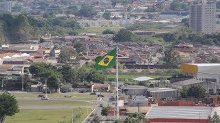 Brazilian Flag Waving and Samba Music [upl. by Enywtna]