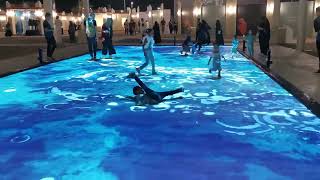 Interactive floor Noor Riyadh Art and Light Festival  2023 [upl. by Sherar]