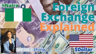 Foreign Exchange EXPLAINED Nigerian Naira vs US Dollar [upl. by Huxham]