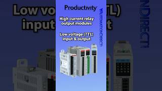 Productivity Relay Output amp TTL IO Modules from AutomationDirect [upl. by Manas]