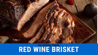 Perfect for Passover Red Wine Brisket [upl. by Wincer]