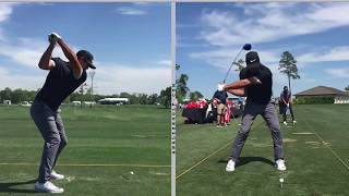 Brooks Koepka  Slow motion driver swing analysis [upl. by Airtap996]