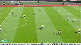 GAMEPLAY ULTRA REALISTA DE PES21 [upl. by Ronacin]