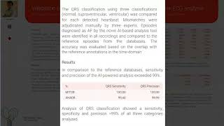 Validation of an AI system for holter ECG analysis  Presentation during ESC 2024 by Adam Janas [upl. by Norvol]