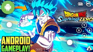 DRAGON BALL Sparking ZERO Android Gameplay Test  DBZ Sparking Zero On Mobile [upl. by Aciretehs]